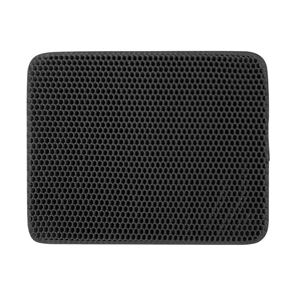 Say goodbye to messy litter! 🐾 Check out our Large Cat Litter Mat with a unique honeycomb design for easy cleaning and scatter control! Perfect for keeping your space fresh and tidy! 💧✨