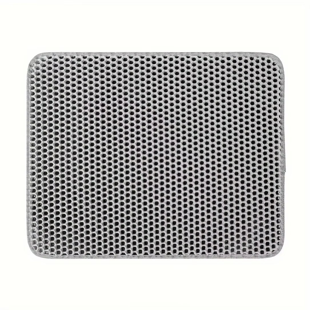Say goodbye to messy litter! 🐾 Check out our Large Cat Litter Mat with a unique honeycomb design for easy cleaning and scatter control! Perfect for keeping your space fresh and tidy! 💧✨